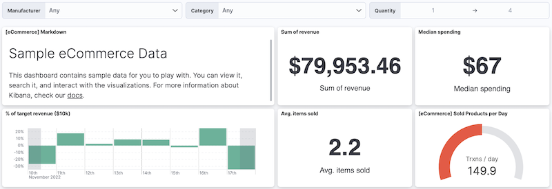 kibana screenshot